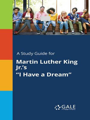 cover image of A Study Guide for Martin Luther King Jr.'s "I Have a Dream"
